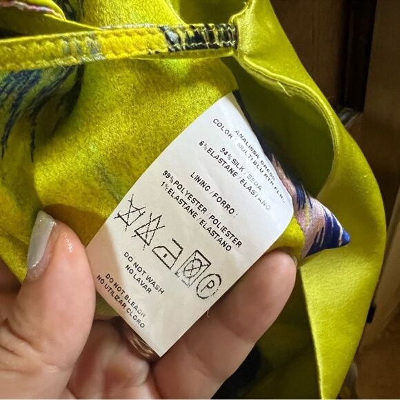 Silvia Tcherassi Analissa Floral-Print Cutout Dress size Medium-P16 - Picture 8 of 10